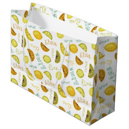 Citron och Lime Frukt Mönster