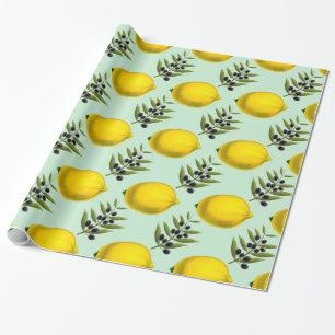 Citron och oliver för evigt presentpapper
