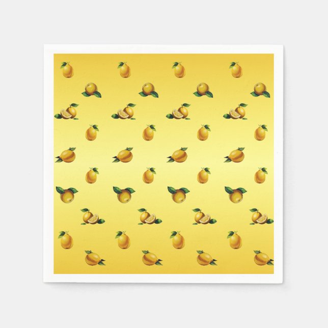 Citron Pappersservett (Framsidan)