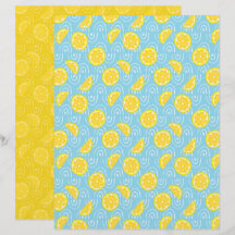 Citron Scrapbookpapper