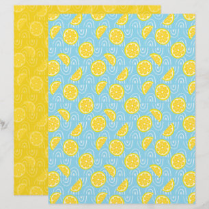 Citron Scrapbookpapper