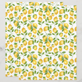 Citron Scrapbookpapper