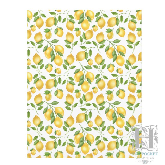 Citron Scrapbookpapper (Skapare uppladdad)