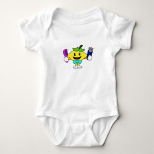 Citron som frisör med kam och rakhyvel t shirt