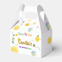 Citron sommar tema barnkalas  presentaskar