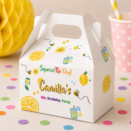 Citron sommar tema barnkalas  presentaskar