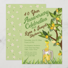 Citron Sommarsjubileumsfest Inbjudan