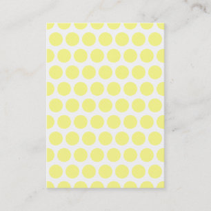 Citron Sorbet Prickar Visitkort