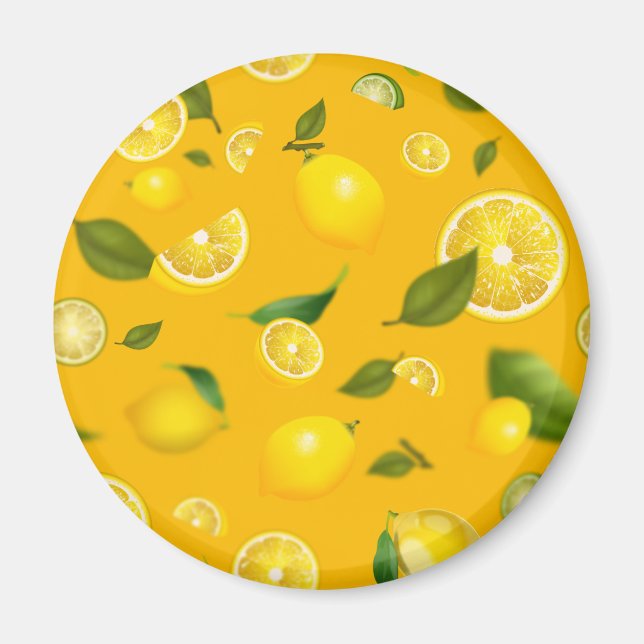 Citron sort 7 magnet (Framsidan)