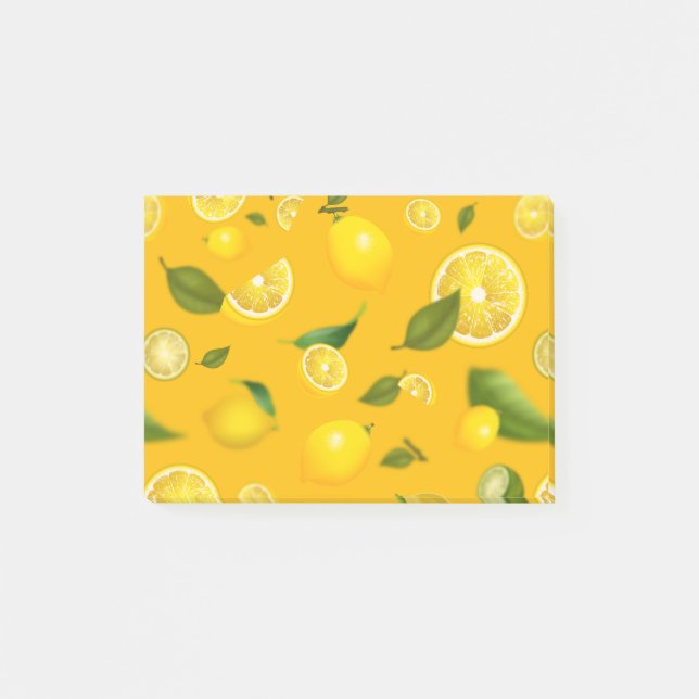 Citron sort 7 post-it block (Framsida)
