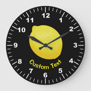 Citron Stor Klocka
