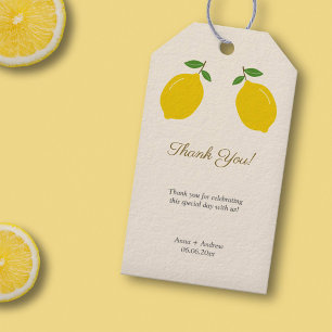 Citron Tack Presentetikett