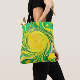Citron Tornado Design Tygkasse