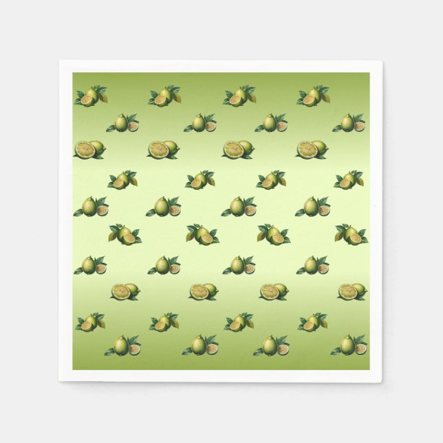 Citron vert pappersservett (Framsidan)