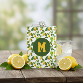 Citron Zest Mönster Fickplunta