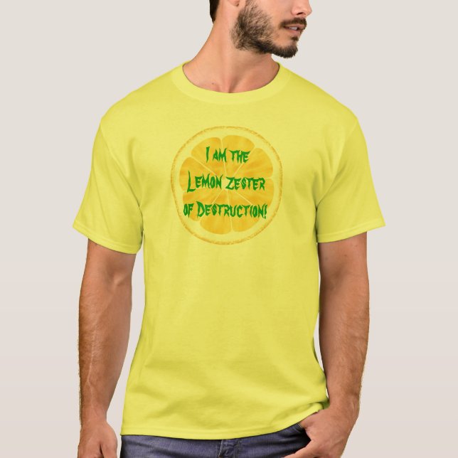 Citron Zester av förstörelse! T-shirt (Framsida)