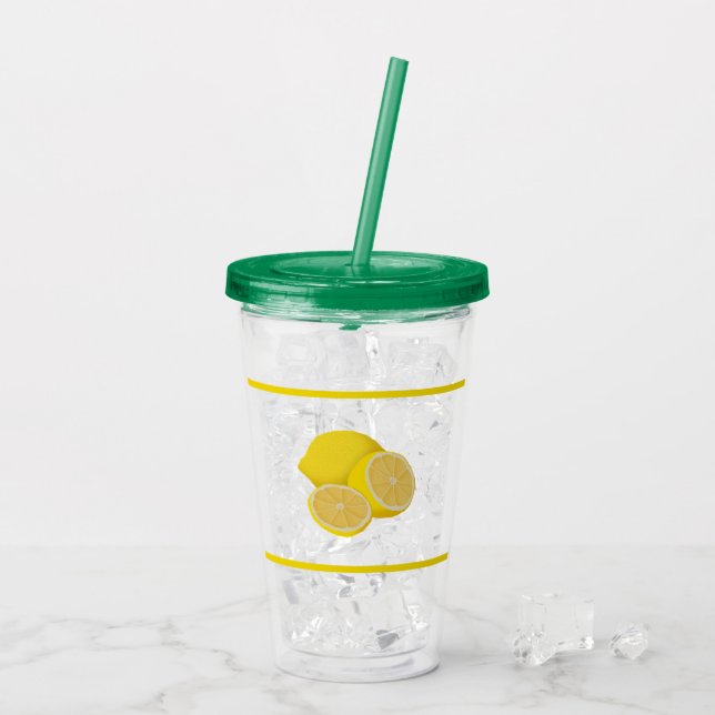 CitronakrylTumbler Take Away Mugg (Baksida Ice)