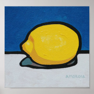 Citronaktig citron poster