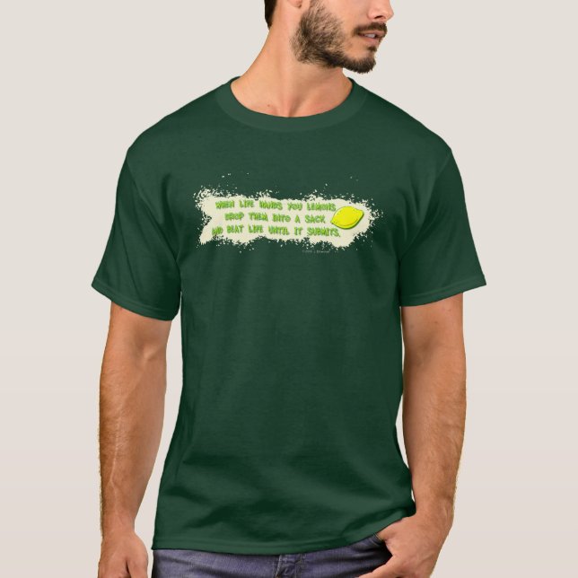 Citronaktig godhet t-shirt (Framsida)