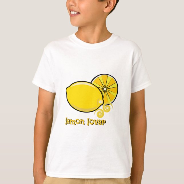 Citronälskare T-shirt (Framsida)