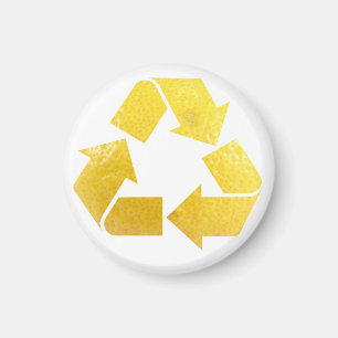 Citronåtervinnamagnet Magnet