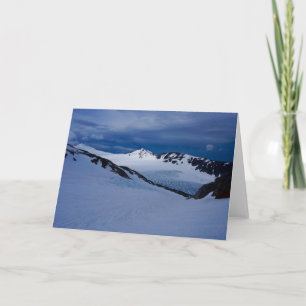 Citronbäckglaciär på skymningen kort