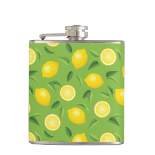 Citronbakgrundsmönster Fickplunta