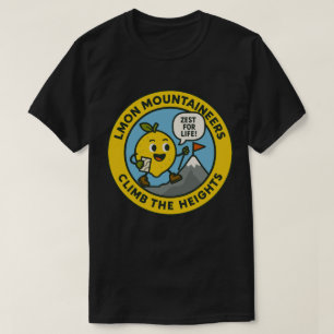 Citronbergsklättrare Bestiger Höjderna T Shirt
