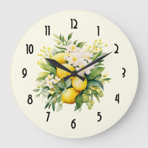 Citronbukett med vita blommor stor klocka