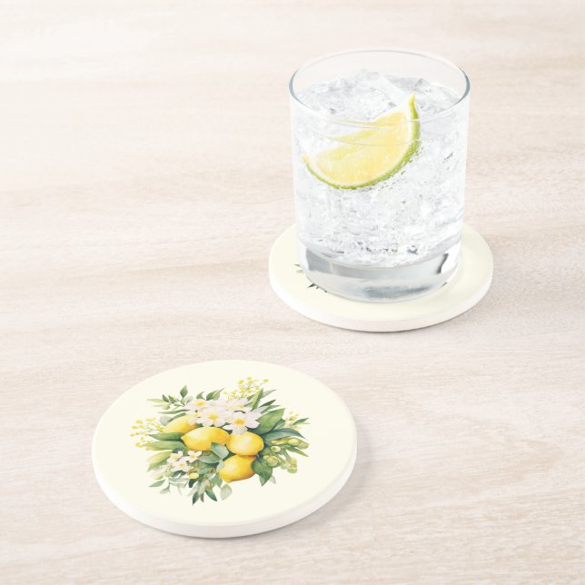 Citronbukett med vita blommor underlägg (Sidan)