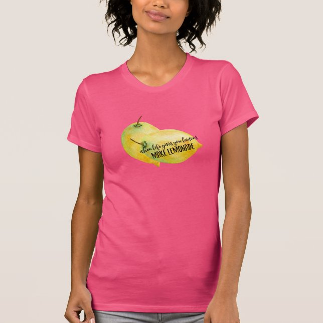 Citroncitat T Shirt (Framsida)