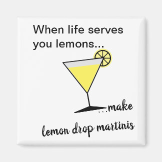 Citroncitrondroppmartini Magnet
