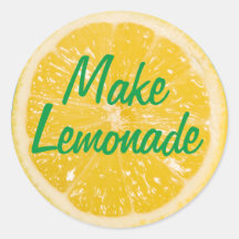 Citrondekalj. Gör citronlimonad.