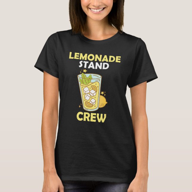 Citrondrycksstånds Crew T Shirt (Framsida)
