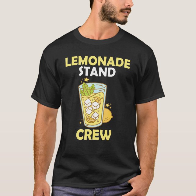 Citrondrycksstånds Crew T Shirt (Framsida)