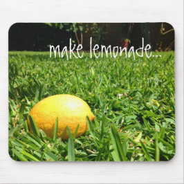 Citronen i gräsmusen vadderar | gör Lemonade Musmatta