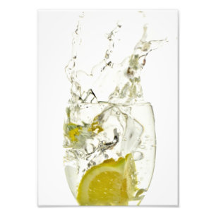 Citronen tappar fototryck