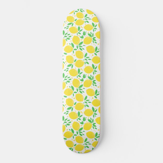 Citroner 2, färska Gulter Mini Skateboard Bräda 18,5 Cm (Framsida)