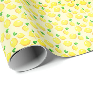 Citroner Citrus Design Presentpapper