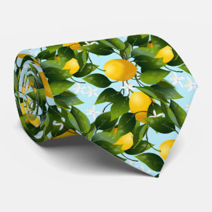 Citroner Citrus Frukt, Blommigt Party Slips