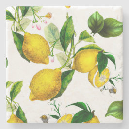 citroner,citrusfrukter,mediterrana konst stenunderlägg