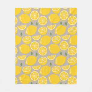 Citroner Fleecefilt