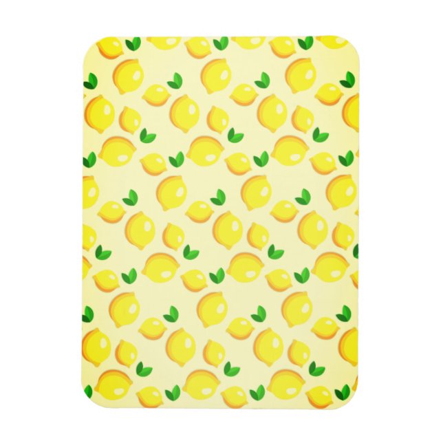 Citroner för färsk Gult Magnet (Vertikal)