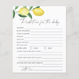 Citroner - förutsägelser och råd från Baby