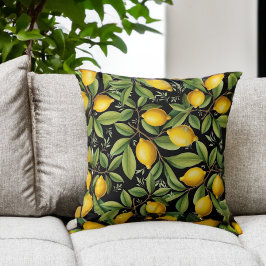 Citroner från Eleganten Amalfi Kusten Kudde
