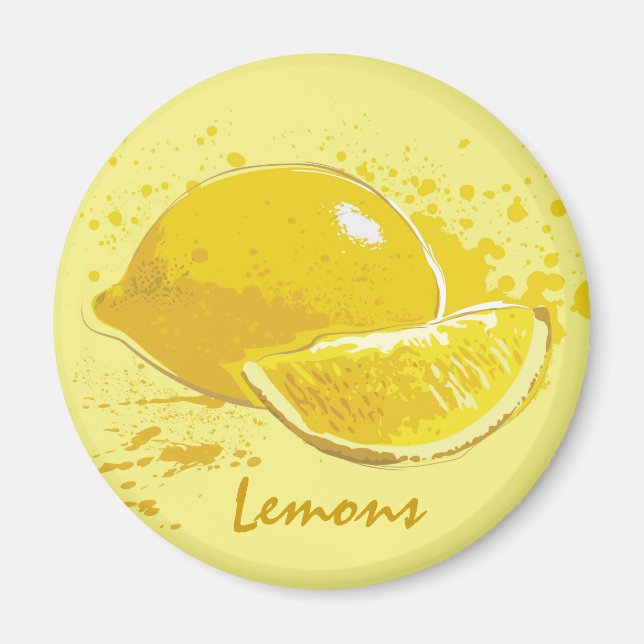 Citroner Magnet (Framsidan)