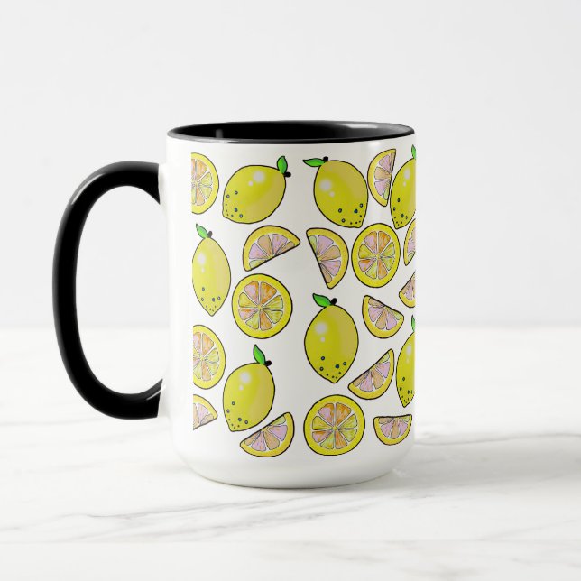 Citroner Mugg (Vänster)