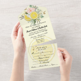 Citroner och blommor