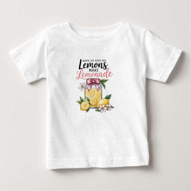 Citroner och Lemonad T Shirt (Framsida)
