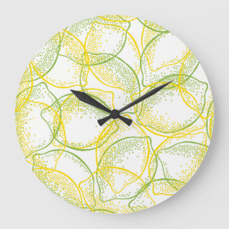 Citroner och limpor: Färska Mönster. Stor Klocka